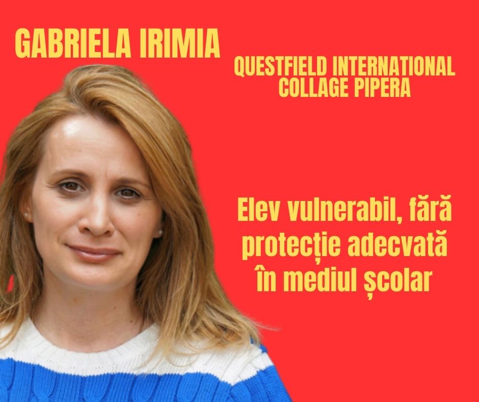 Elev vulnerabil, fără protecție adecvată în mediul școlar